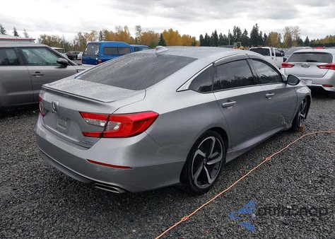 2018 Honda Accord Sport 2.0T from USA, damaged, VIN 1HGCV2F39JA047715